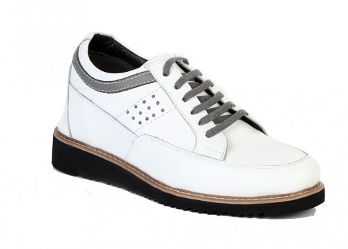 SH2504 Gizli Topuklu Boy Uzatan Hakiki Deri Ayakkabı