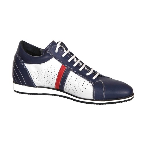 SH2164 Gizli Topuklu Boy Uzatan Hakiki Deri Ayakkabı