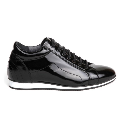 SH2124 Gizli Topuklu Boy Uzatan Hakiki Rugan Deri Ayakkabı